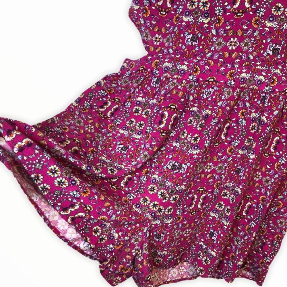 Cutout Patterned Romper - Picture 2 of 8